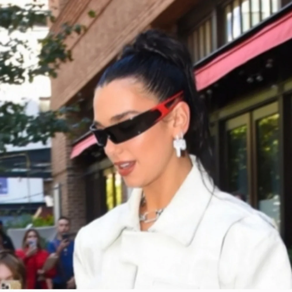 2003 Christian Dior by John Galliano Green Yellow Wrap Bandage Sunglas